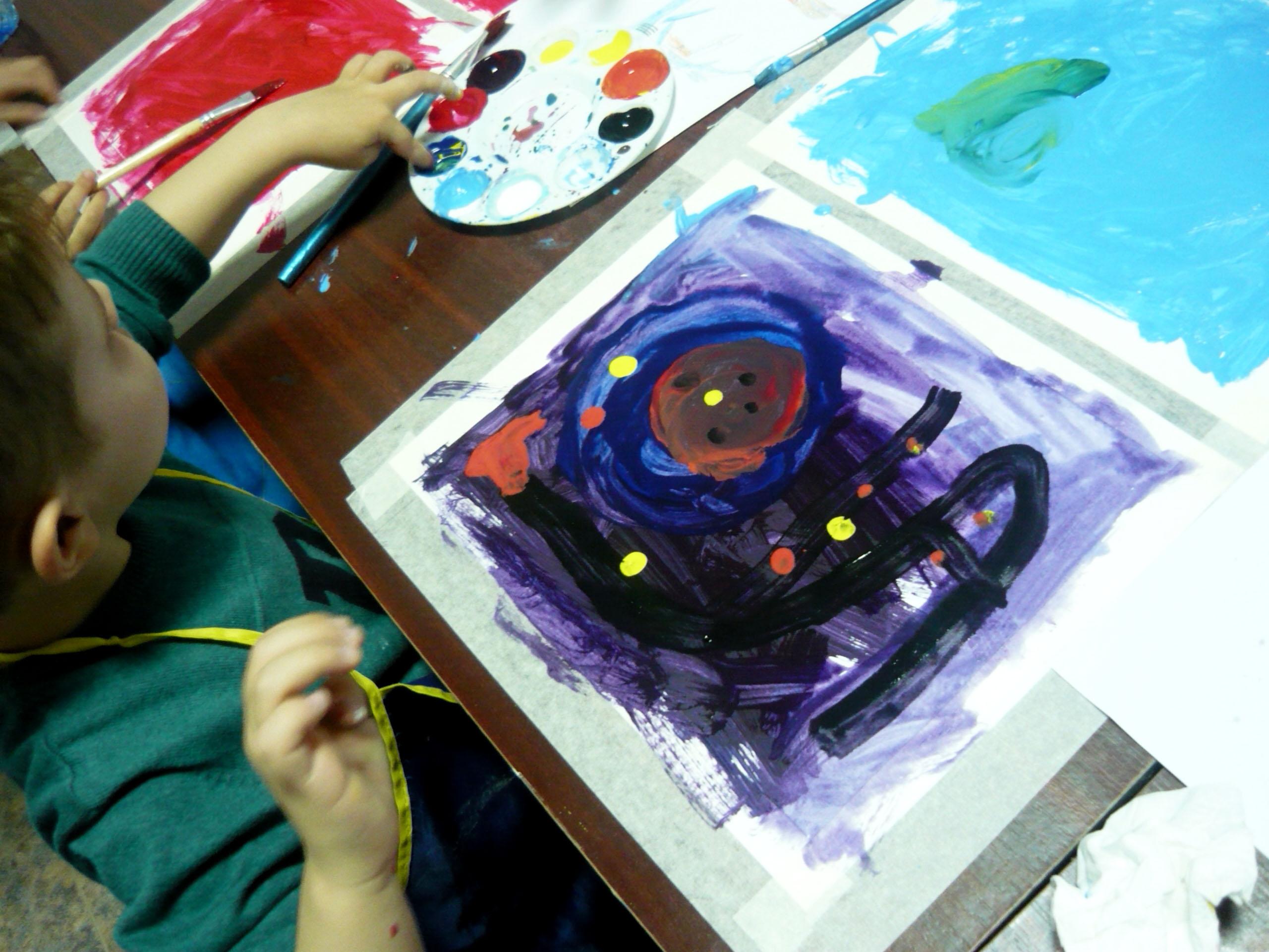 Ce beneficii are pictura pentru copii?