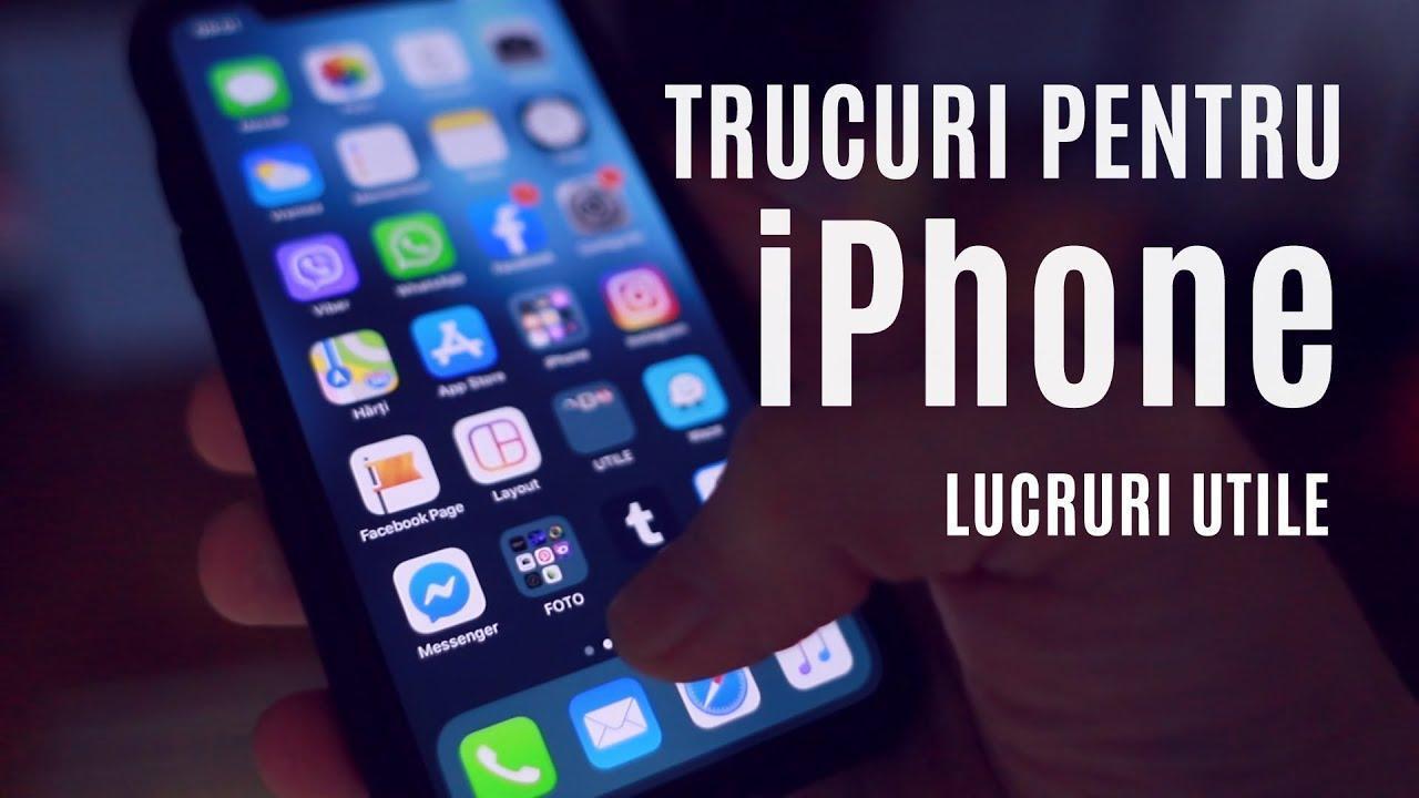 Cele mai interesante trucuri pentru iPhone