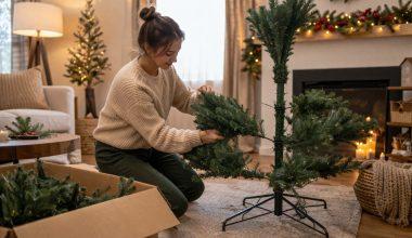 Ce brad artificial de Crăciun este cel mai ușor de montat și demontat?